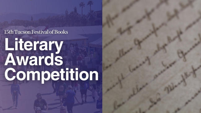 15th Tucson Festival of Books Literary Awards 2027 — Fiction, Nonfiction, Poetry ($1,000 + Masters Workshop)