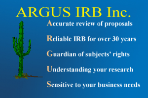 ARGUS IRB, INC.